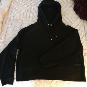Calvin Klein Polar Fleece Cropped Hoodie